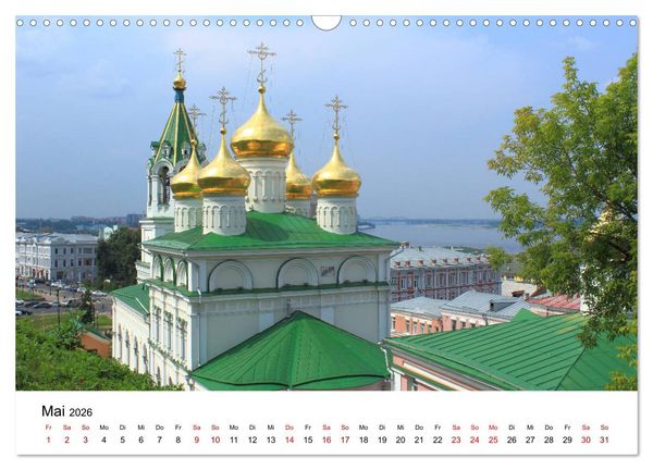 Produktbild: Goldenes Russland (Wandkalender 2026 DIN A3 quer), CALVENDO Monatskalender