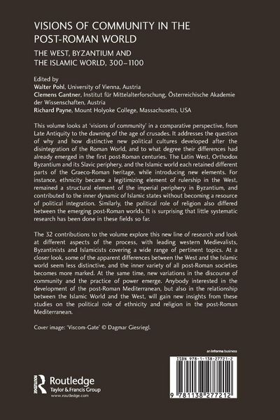Produktbild: Visions of Community in the Post-Roman World