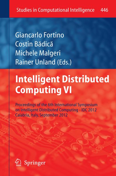 Produktbild: Intelligent Distributed Computing VI