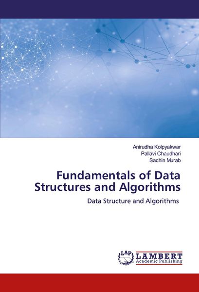 Produktbild: Fundamentals of Data Structures and Algorithms