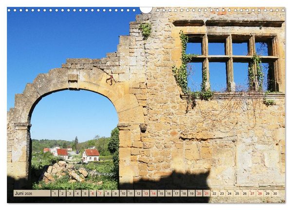 Produktbild: Marville - Renaissance-Dorf in Nordfrankreich (Wandkalender 2026 DIN A3 quer), CALVENDO Monatskalender