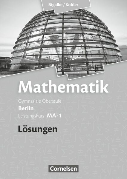 Produktbild: Mathematik Leistungskurs MA-1 - Qualifikationsphase - L&ouml;sungen zum Sch&uuml;lerbuch