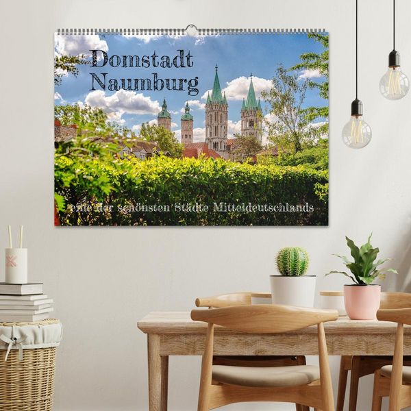 Produktbild: Domstadt Naumburg, eine der sch&ouml;nsten St&auml;dte Mitteldeutschlands (Wandkalender 2026 DIN A2 quer), CALVENDO Monatskalender