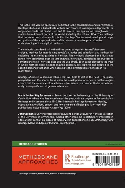 Produktbild: Heritage Studies