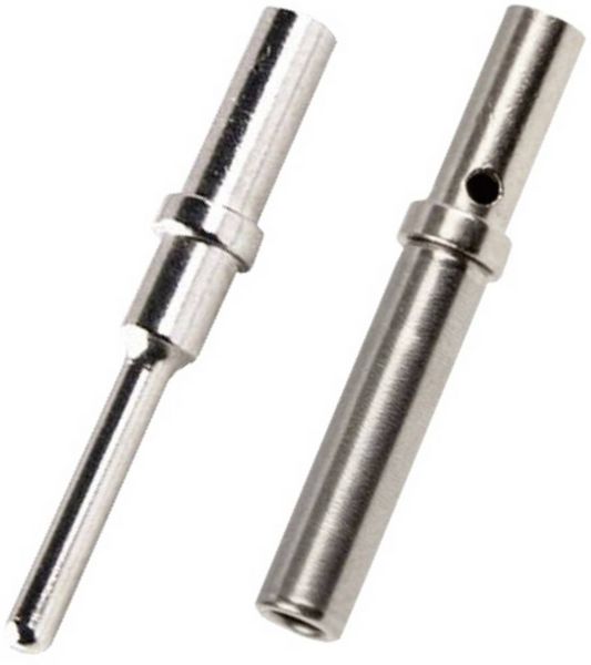 Produktbild: TOOLCRAFT PLE-0K7 Crimp-Eins&auml;tze Geeignet f&uuml;r Stecker: DEUTSCH Quetschbereich AWG: 12 bis 20 awg Passend f&uuml;r Marke (Zangen): TOOLCRAFT PZ-500