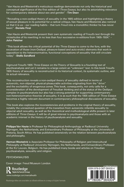 Produktbild: Reading Freud's Three Essays on the Theory of Sexuality