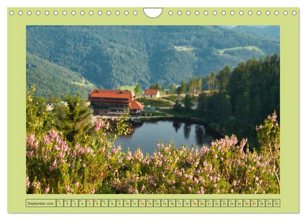 Produktbild: Wonderful Black Forest (Wall Calendar 2026 DIN A4 landscape), CALVENDO 12 Month Wall Calendar
