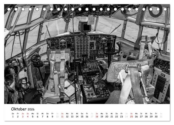 Produktbild: Flight deck - das beste B&uuml;ro (Tischkalender 2026 DIN A5 quer), CALVENDO Monatskalender