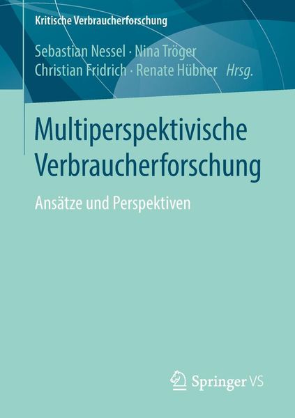 Produktbild: Multiperspektivische Verbraucherforschung