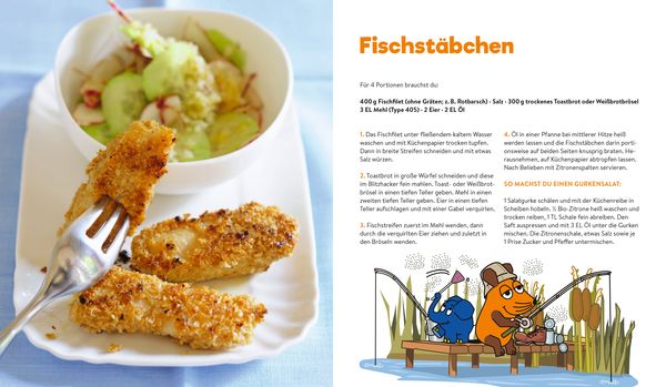 Kochen und backen mit der Maus