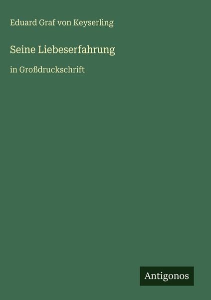 Produktbild: Seine Liebeserfahrung