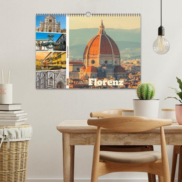 Produktbild: Florenz - Impressionen (Wandkalender 2026 DIN A3 quer), CALVENDO Monatskalender