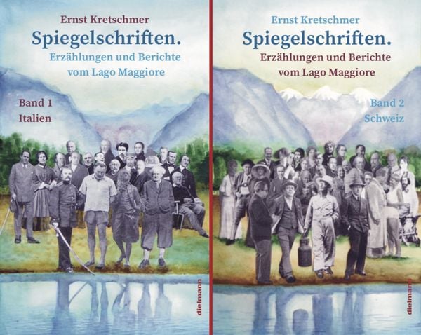 Spiegelschriften – Erzählungen und Berichte vom Lago Maggiore, Set von , Dielmann, Axel, 978-3-86638-390-6