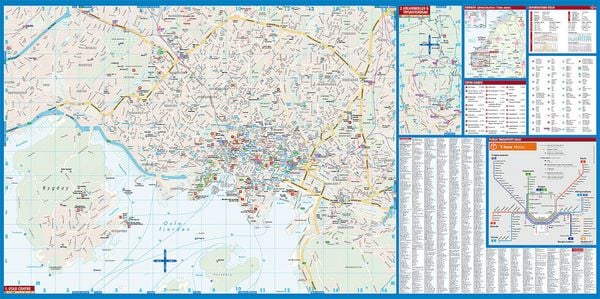 Produktbild: Oslo, Borch Map