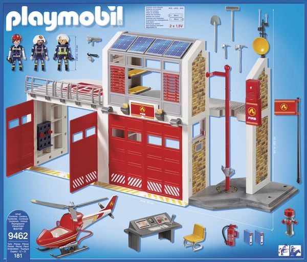 Produktbild: PLAYMOBIL&reg; 9462 City Life Gro&szlig;e Feuerwache