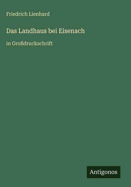 Produktbild: Das Landhaus bei Eisenach