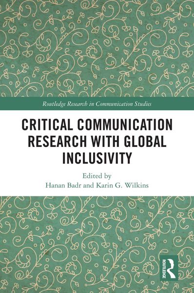 Produktbild: Critical Communication Research with Global Inclusivity