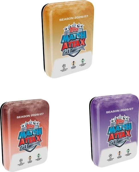 UEFA Club Competition Match Attax MINI TIN – AGE OF HEROES