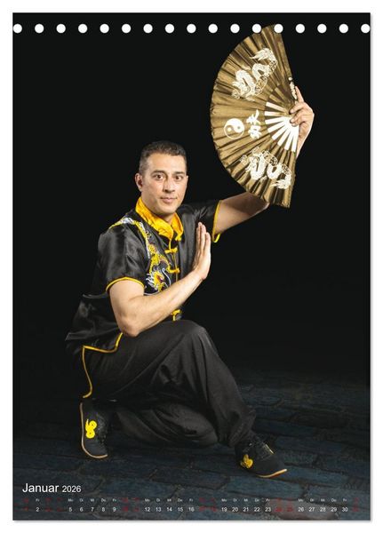 Produktbild: Kung Fu, Martial Art (Tischkalender 2026 DIN A5 hoch), CALVENDO Monatskalender