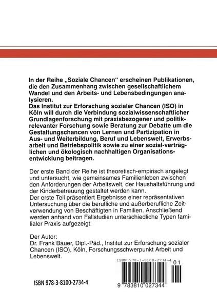 Produktbild: Zeitbewirtschaftung in Familien