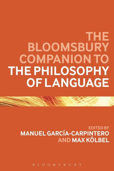 Produktbild: The Bloomsbury Companion to the Philosophy of Language