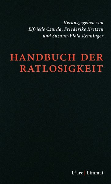 Produktbild: Handbuch der Ratlosigkeit