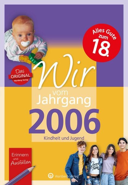 Produktbild: Wir vom Jahrgang 2006 - Kindheit und Jugend