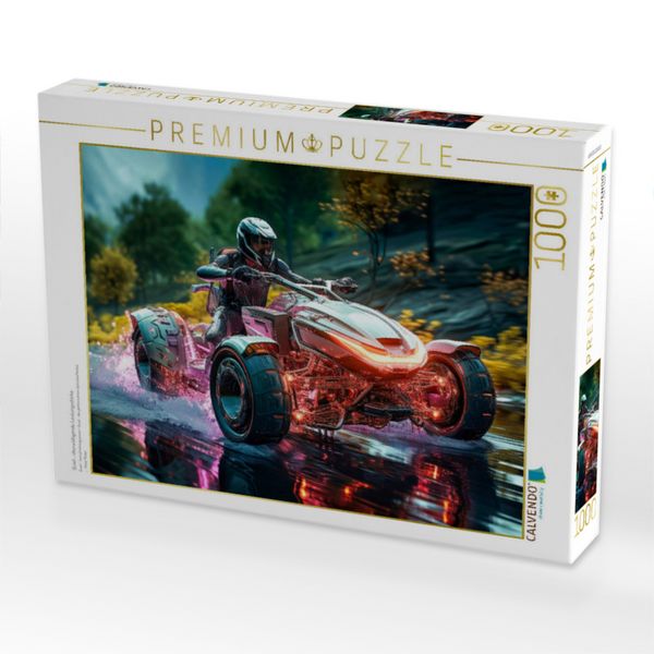 Produktbild: CALVENDO Puzzle Quad - &uuml;berw&auml;ltigende Leistungsst&auml;rke | 1000 Teile Lege-Gr&ouml;&szlig;e 64x48cm Foto-Puzzle f&uuml;r gl&uuml;ckliche Stunden