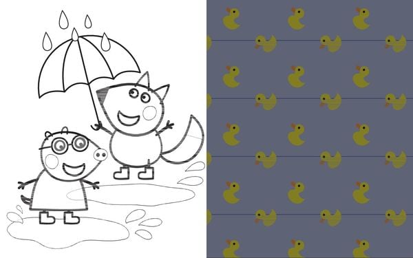 Produktbild: Peppa Pig Mein wutzig-tolles Kritzel-Kratzel-Buch