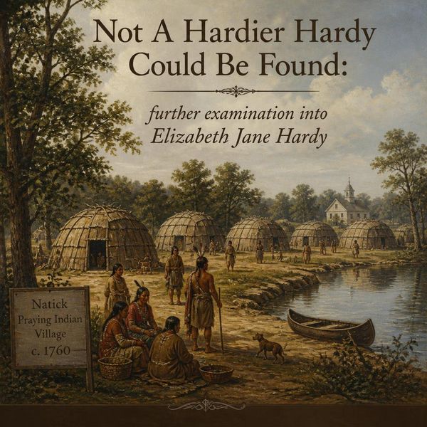 Produktbild: Not A Hardier Hardy Could Be Found: further examination into Elizabeth Jane Hardy