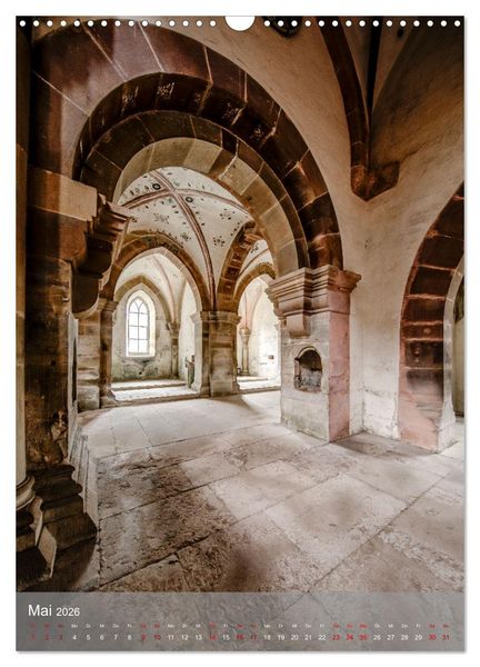 Produktbild: Kloster Maulbronn - Alte Mauern (Wandkalender 2026 DIN A3 hoch), CALVENDO Monatskalender