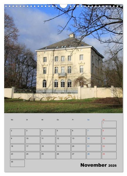 Produktbild: D&uuml;sseldorfer Burgen und Schl&ouml;sser (Wandkalender 2026 DIN A3 hoch), CALVENDO Monatskalender
