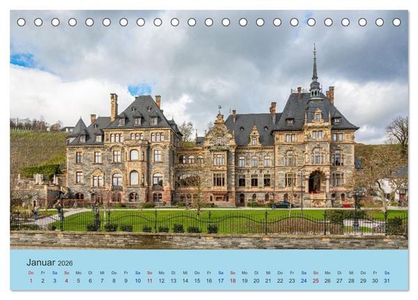 Produktbild: Moselansichten (Tischkalender 2026 DIN A5 quer), CALVENDO Monatskalender