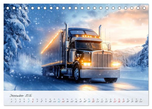 Produktbild: Giganten der Stra&szlig;e (Tischkalender 2026 DIN A5 quer), CALVENDO Monatskalender
