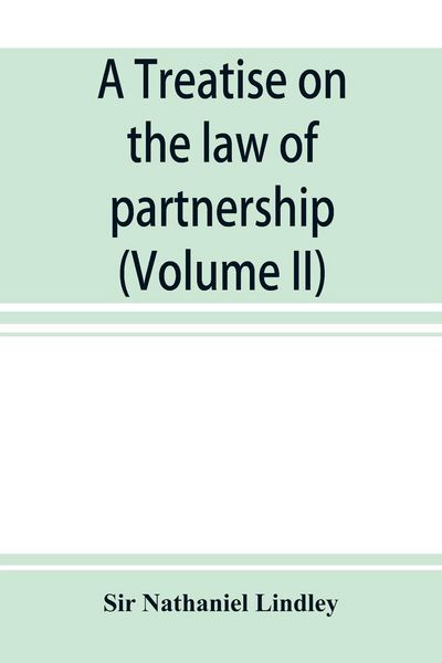 Produktbild: A treatise on the law of partnership (Volume II)