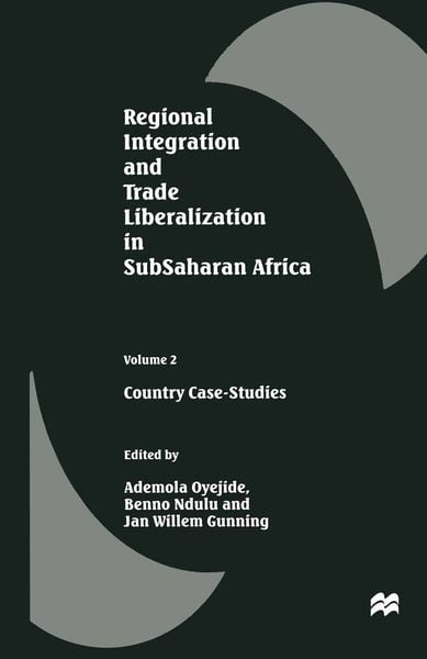 Produktbild: Regional Integration and Trade Liberalization in SubSaharan Africa