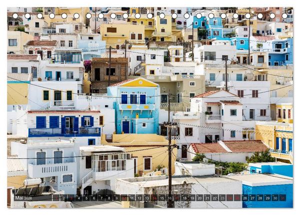 Produktbild: Karpathos &ndash; die unbekannte Sch&ouml;ne (Tischkalender 2026 DIN A5 quer), CALVENDO Monatskalender