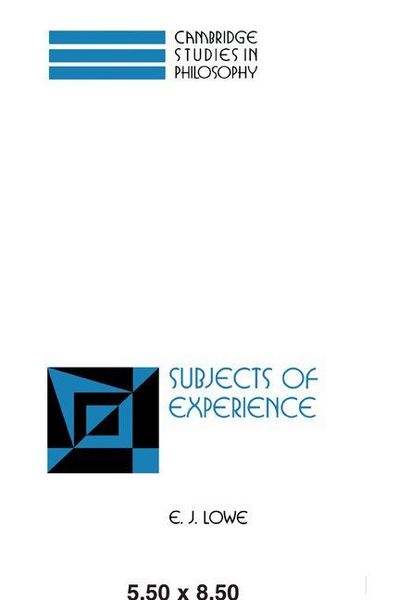 Produktbild: Subjects of Experience