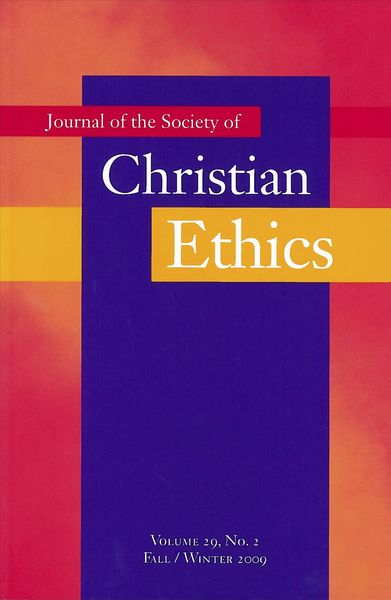 Produktbild: Journal of the Society of Christian Ethics