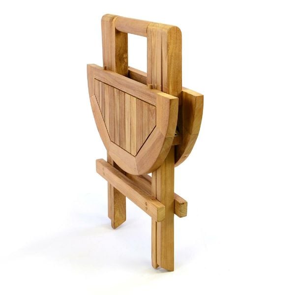 Beistelltisch Blumen Hocker Tisch klappbar Teak