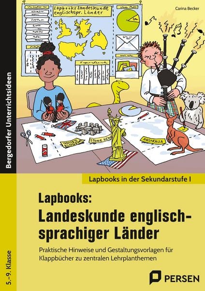 Produktbild: Lapbooks: Landeskunde englischsprachiger L&auml;nder