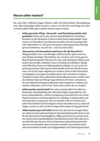 Fünf Hausmittel ersetzen eine Drogerie - 3. Auflage, aktualisierte, erweiterte Ausgabe