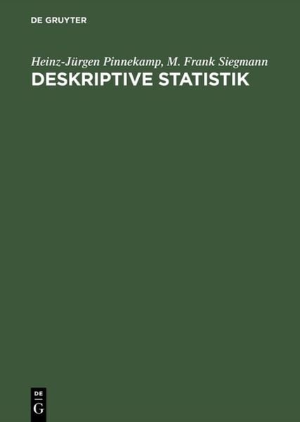 Produktbild: Deskriptive Statistik