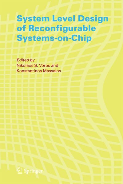 Produktbild: System Level Design of Reconfigurable Systems-on-Chip