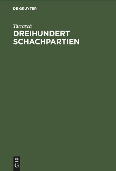 Produktbild: Dreihundert Schachpartien