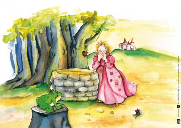Produktbild: Der Froschk&ouml;nig. Kamishibai Bildkartenset