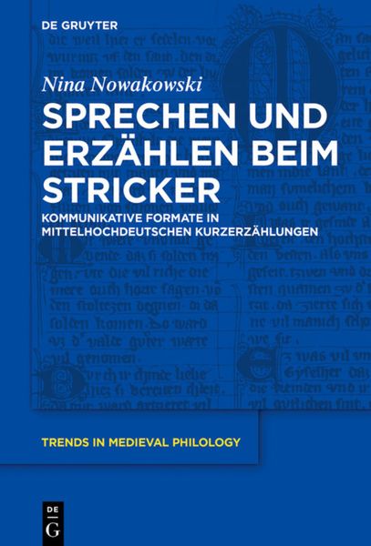 Produktbild: Sprechen und Erz&auml;hlen beim Stricker