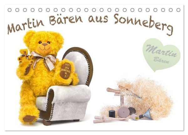 Produktbild: Martin B&auml;ren aus Sonneberg (Tischkalender 2026 DIN A5 quer), CALVENDO Monatskalender