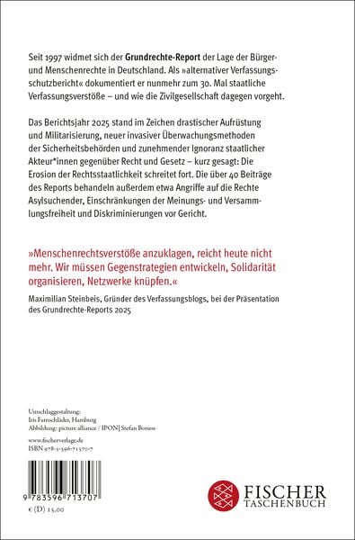 Produktbild: Grundrechte Report 2026