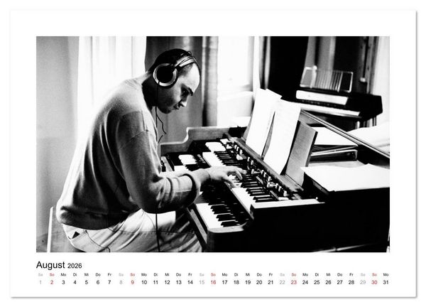 Produktbild: Jazztime (Wandkalender 2026 DIN A3 quer), CALVENDO Monatskalender